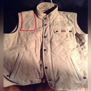 XXL/2XLBIG Polo ralph lauren suede quilted hunting vest